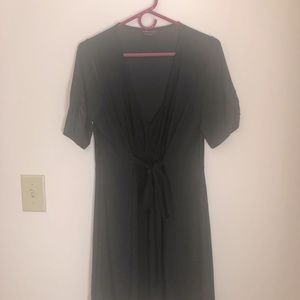 BCBG Max Azaria Little black dress tie front